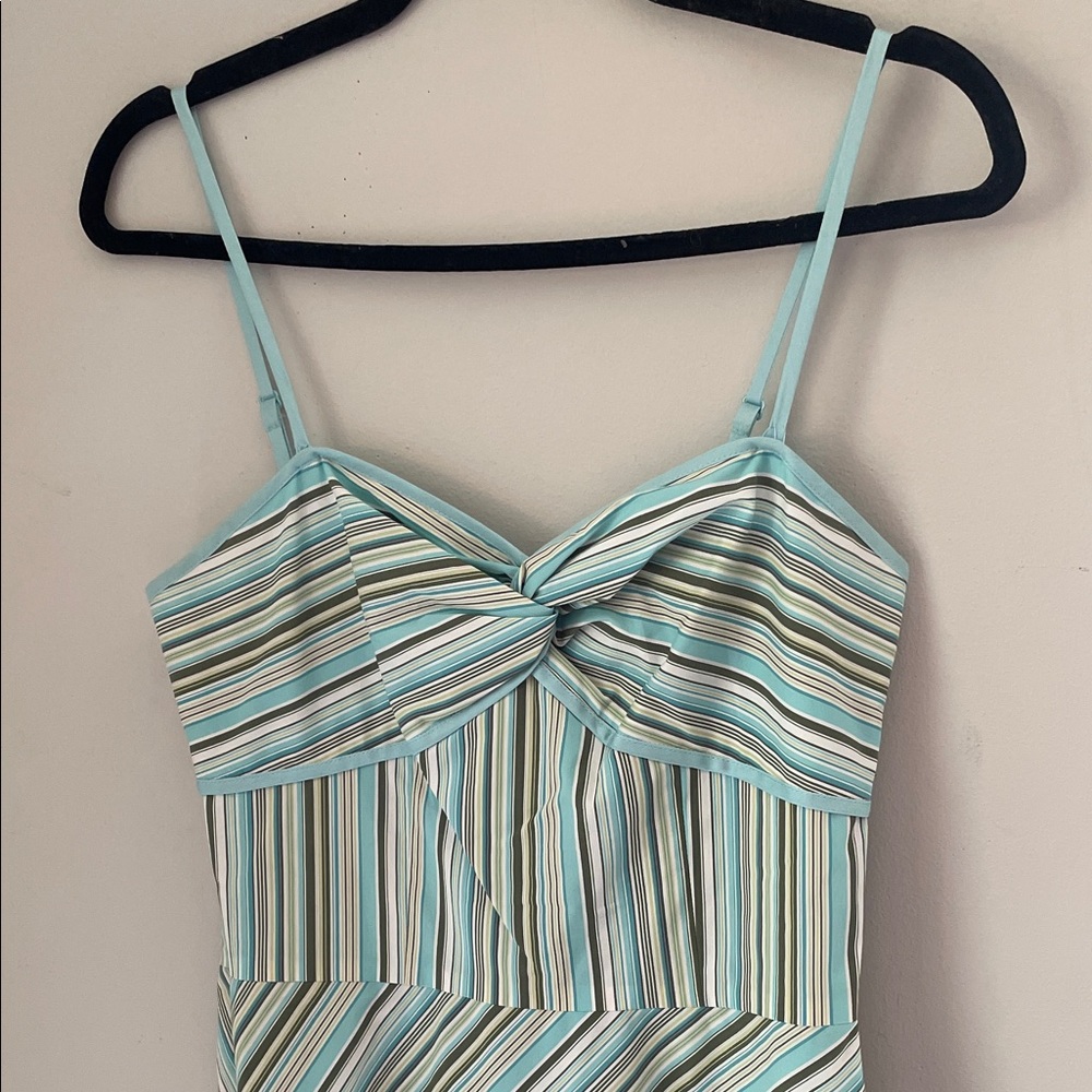 LOFT Ann Taylor Retro Stripe Sundress •‎ Size2 - Picture 2 of 4